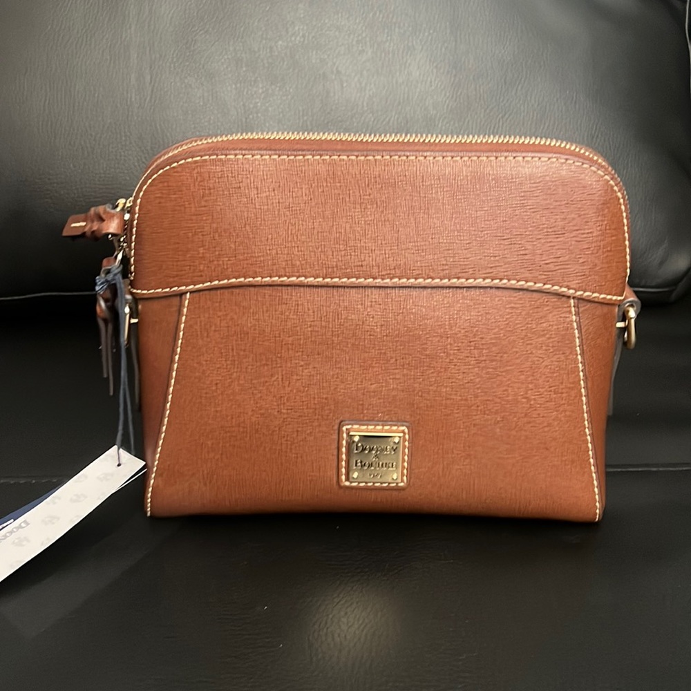 Dooney & Bourke Saffiano Cameron Crossbody…caramel color